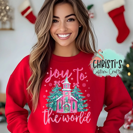 Joy to the World (pink)