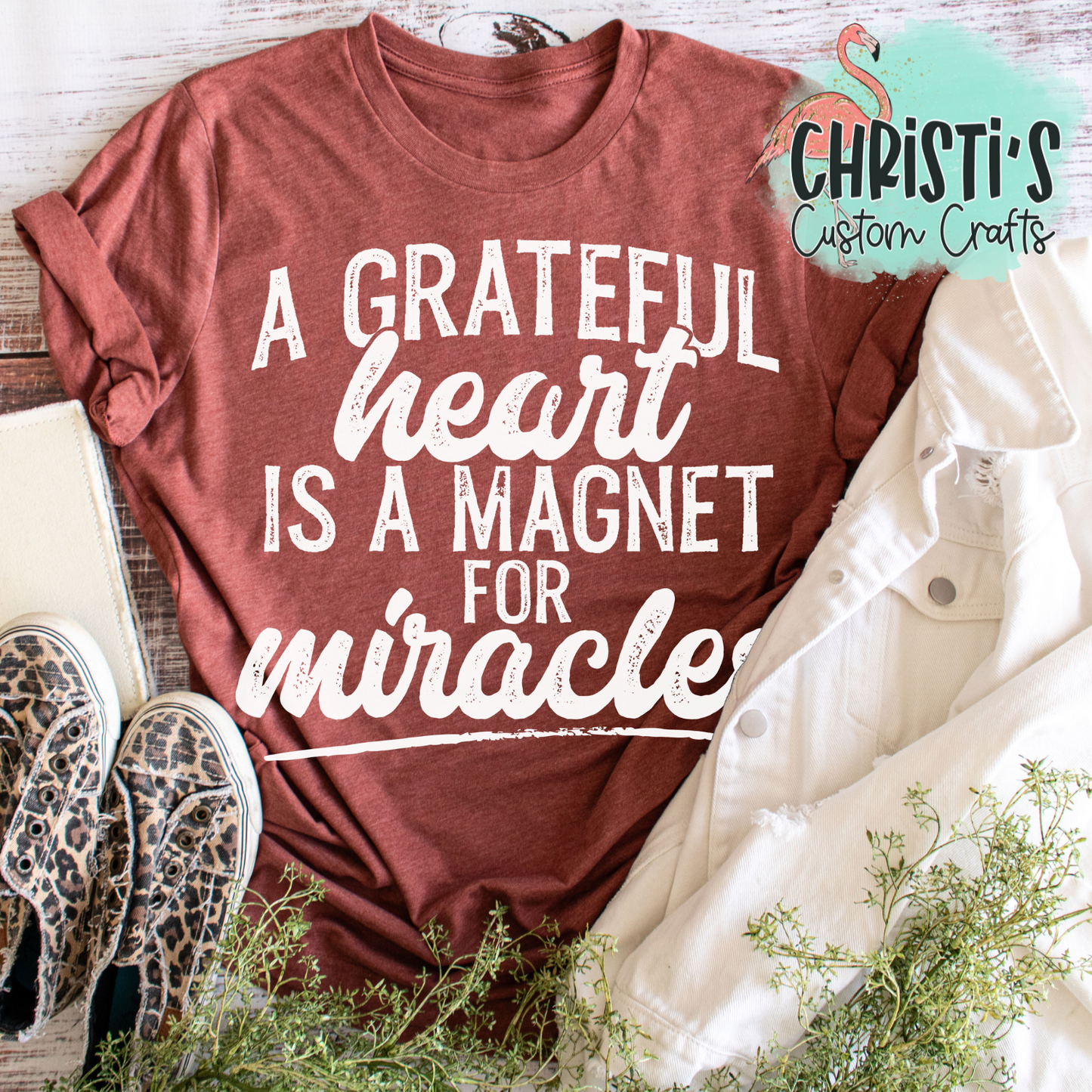 A grateful heart is a magnet for miracles