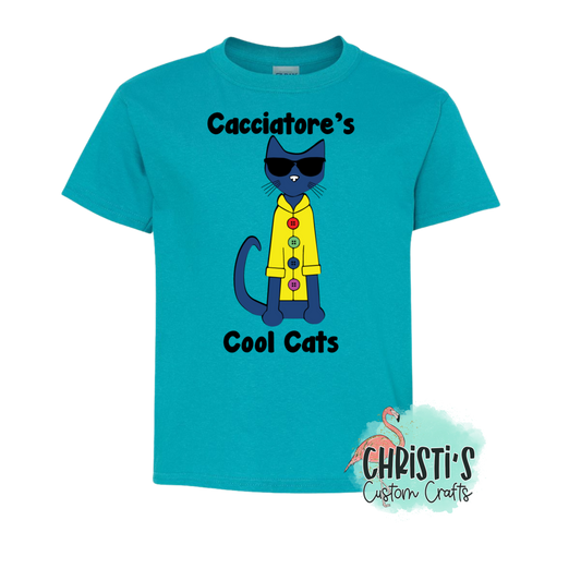 Cacciatore's Cool Cats Class Shirt