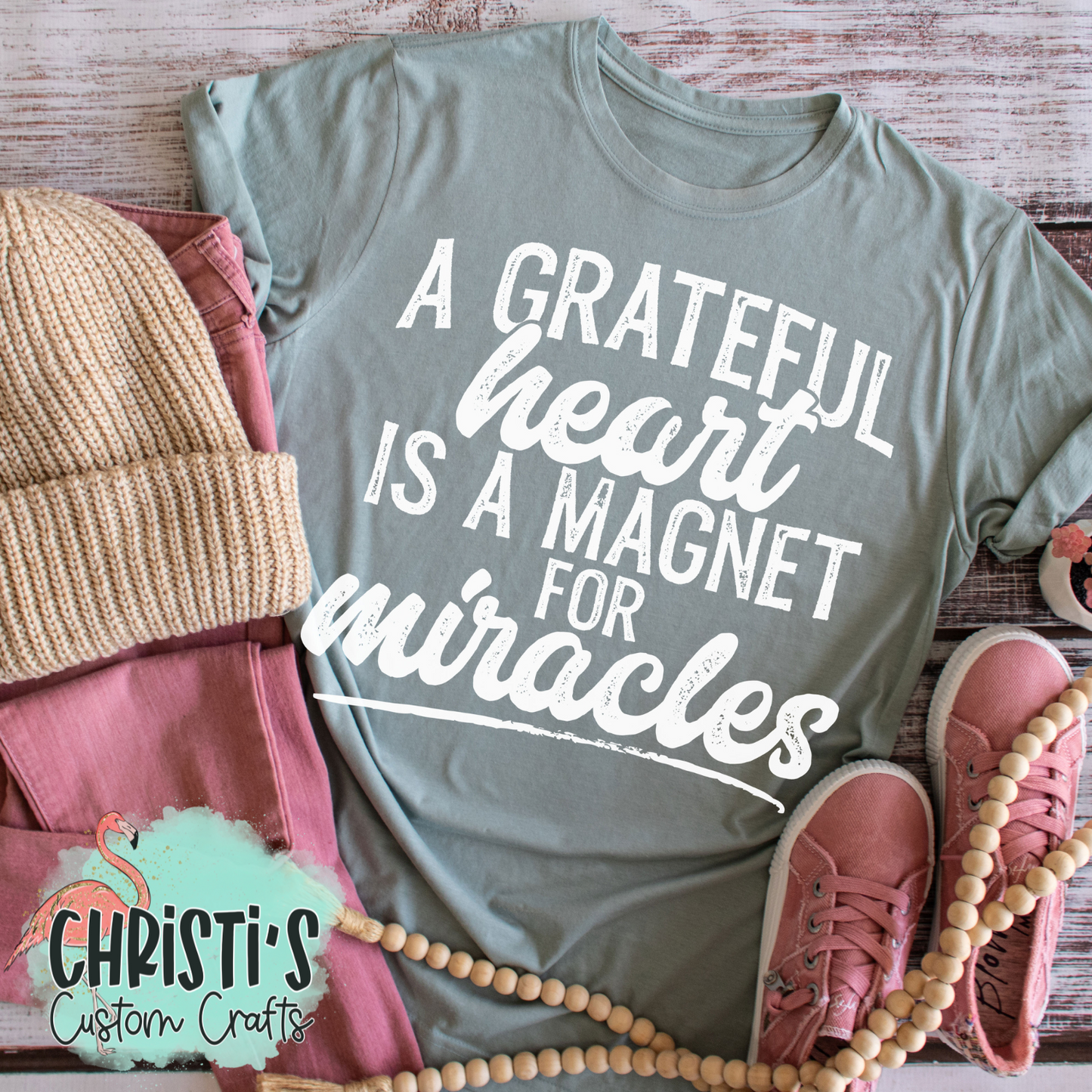 A grateful heart is a magnet for miracles