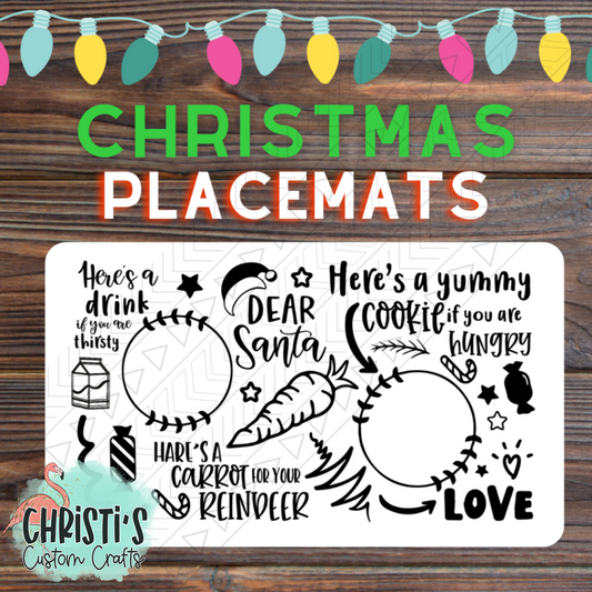 Dear Santa Placemat