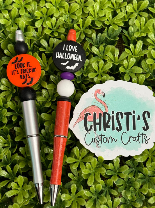 Halloween Pens (Front and Back Showing)